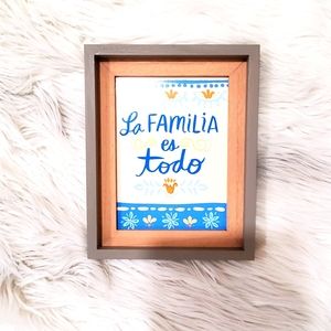 Hallmark wall decor  with Spanish phrase